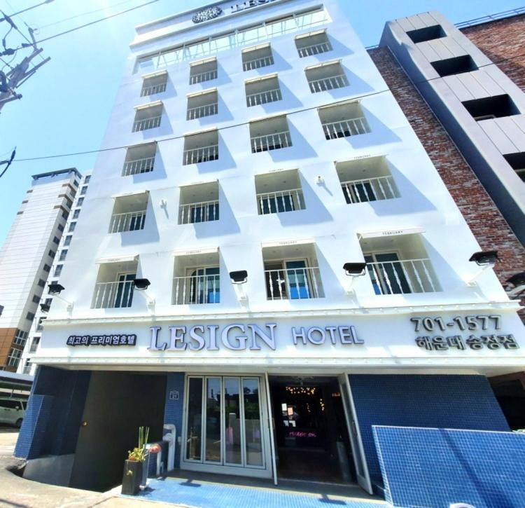 Songjeong Lesign Hotel بوسان المظهر الخارجي الصورة